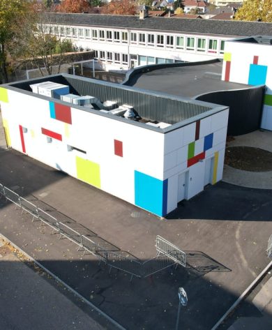 Extension bâtiment pour accueil périscolaire et restauration à Florange (57)