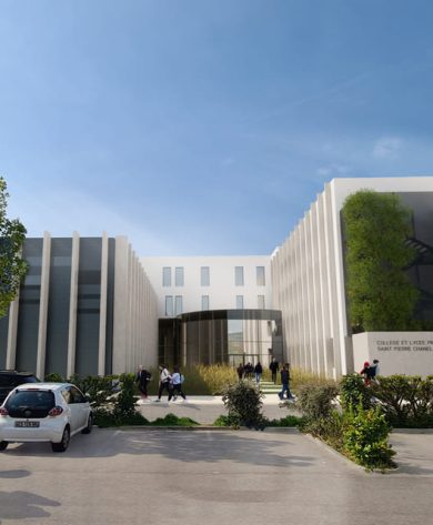 Restructuration et extension aux Collège et Lycée Saint-Pierre Chanel à Thionville (57)